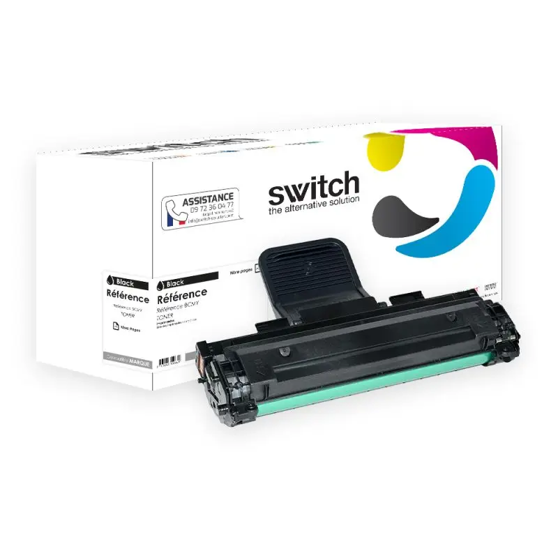 Samsung 1082 Toner Noir compatible équivalent à MLT-D1082SELS · Switch