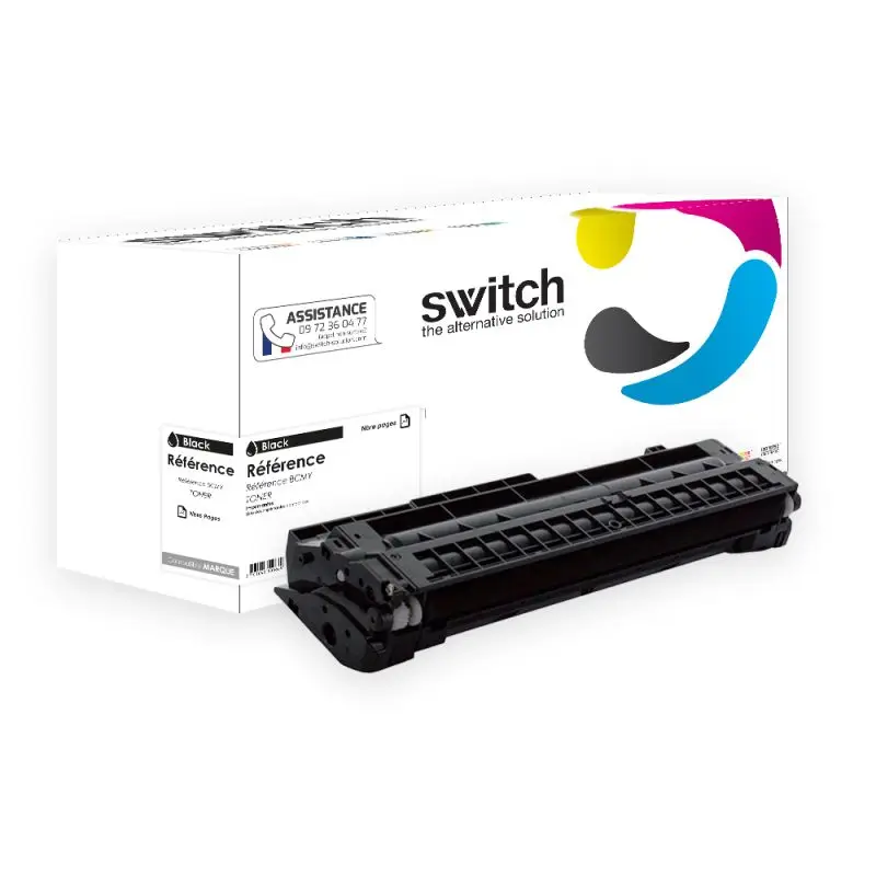 Samsung 116L Toner Noir compatible équivalent à MLT-D116SELS, D116LELS · Switch