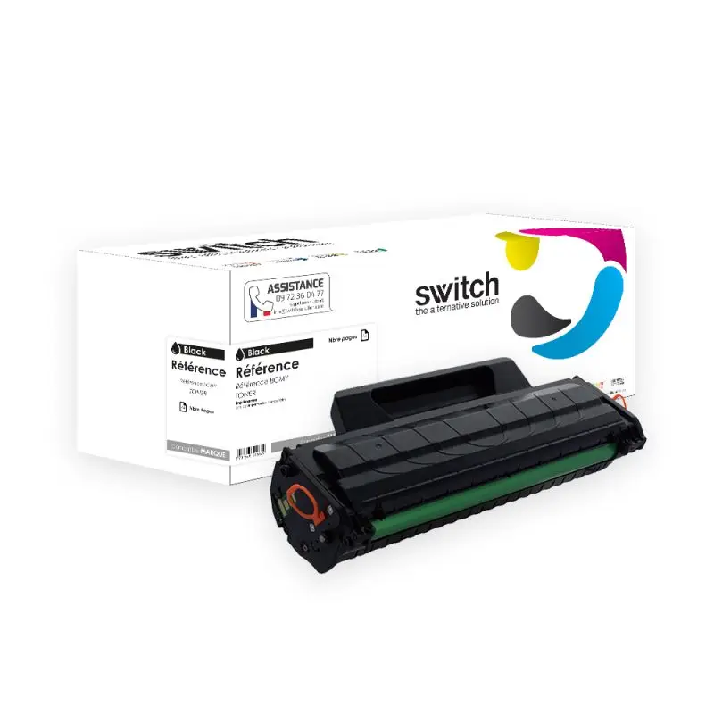Samsung 111S Toner Noir compatible équivalent à MLT-D111SELS · Switch