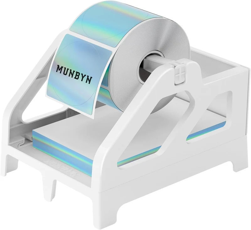 MUNBYN ILH01 Etikettenhalter für Rollen- und Fanfold-Etiketten