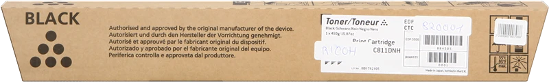 Cartouche de toner d'origine Ricoh SP C811 DNH noir - 821217