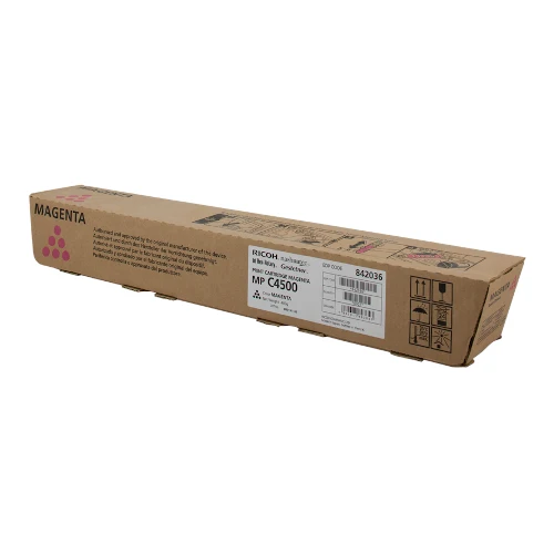 Cartouche de toner d'origine Ricoh MP C4500 magenta - 842036/884932