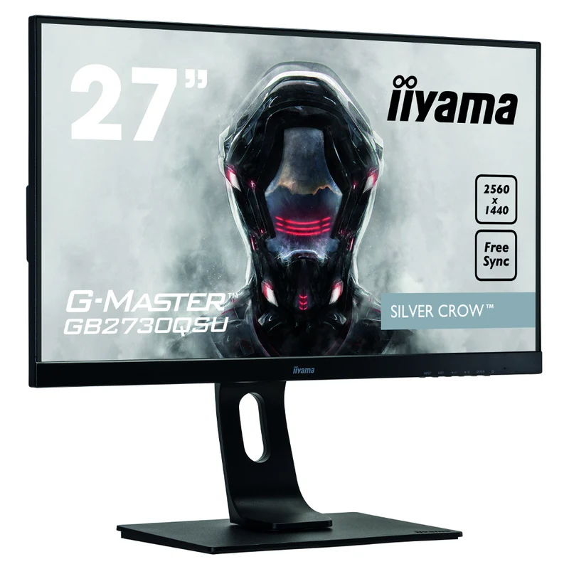 Moniteur 27" iiyama 2560 x 1440 DP HDMI DVI HP - GB2730QSU-B1