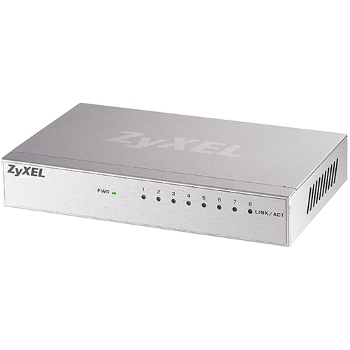 Switch 8 ports Gigabit ZyxeL boitier métal - ZY-GS108BV3