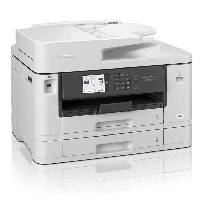 Brother - Imprimante multifonction 4-en-1 Jet d'encre | Couleur | Wi-Fi | A3 - MFC-J5740 DW