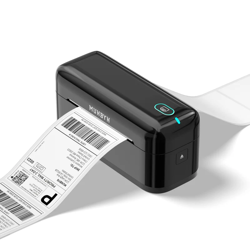 MUNBYN RW402B Bluetooth Thermodrucker für tägliche Versandetiketten