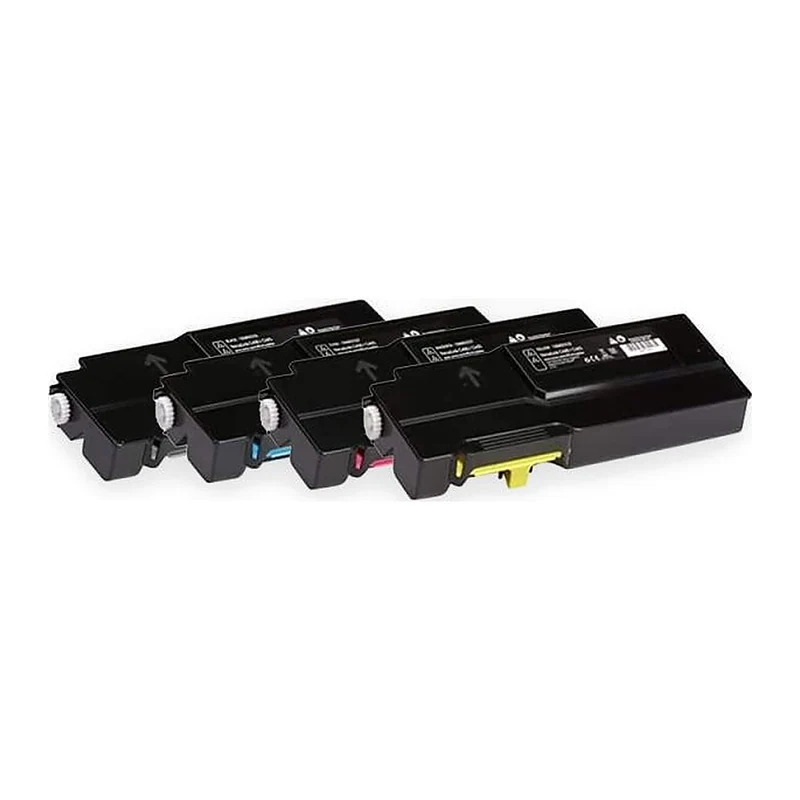 Pack 4 Toners Xerox 6600 Noir Cyan Magenta Jaune — Phaser 6600 DN, WorkCentre 6605