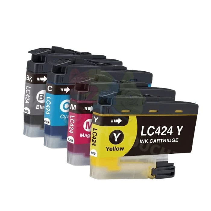 Pack 4 Cartouches Brother LC-424 BCMY: DCP-J1200DW