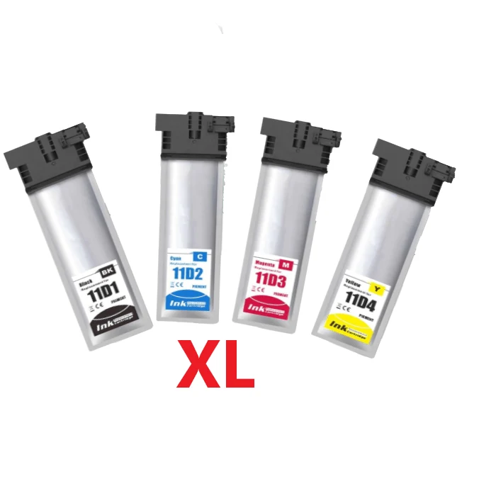 Pack 4 Cartouches Epson T11D: WF-C5390, WF-C5890
