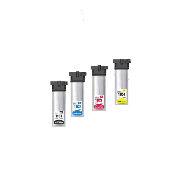 Pack 4 Cartouches Epson T11C B/C/M/Y: WorkForce Pro WF-C4310DW, WF-C4810DWF