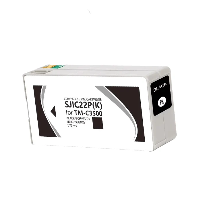 Cartouche Epson SJIC22P(K) Noir C33S020601: ColorWorks C3500, TM-C3500