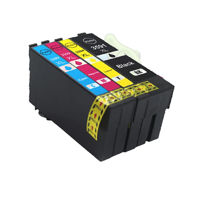 Pack 4 Cartouches Epson 35XL T3591-T3594: WorkForce Pro WF-4720, WF-4730