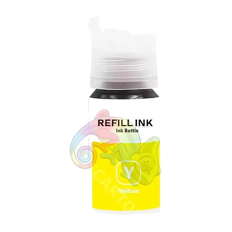 Flacon d'encre Epson ECO-TANK 114 Yellow (C13T07AB440) Compatible