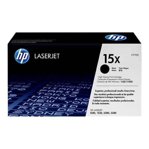 Cartouche de toner d'origine HP 15X noir - C7115X