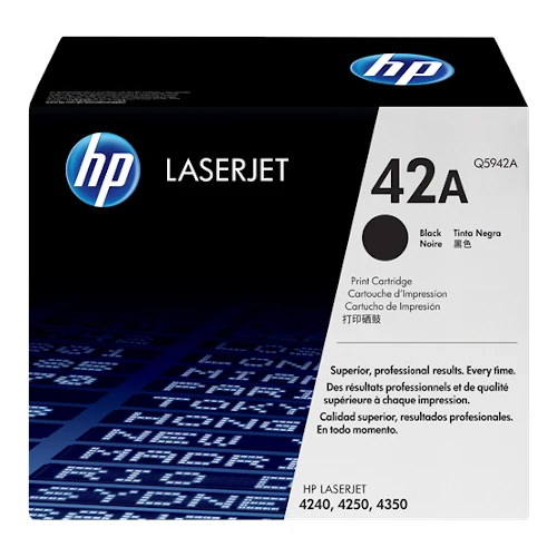 Cartouche de toner d'origine HP 42A noir - Q5942A