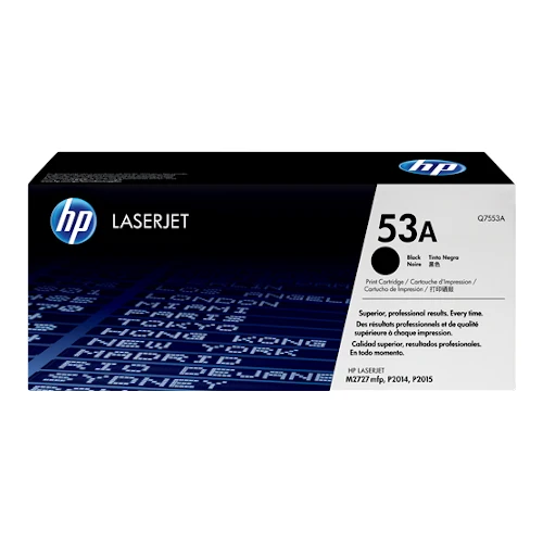 Cartouche de toner d'origine HP 53A noir - Q7553A
