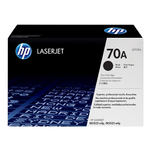 Cartouche de toner d'origine HP 70A noir - Q7570A