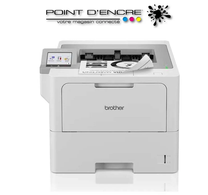 HL-L6410DN - imprimante laser monochrome professionnelle A4 - Éligible à notre ABONNEMENT infini POINT D'ENCRE. imprimante Brother 50 ppm (ipb) -16 000 Copies / Mois