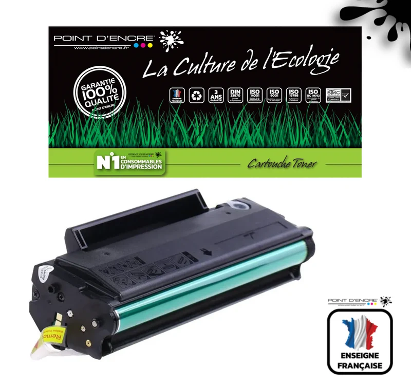 PA216E - NOIR - Grande capacité de Marque Française POINT D'ENCRE Pour imprimante compatible Pantum (clpan)
