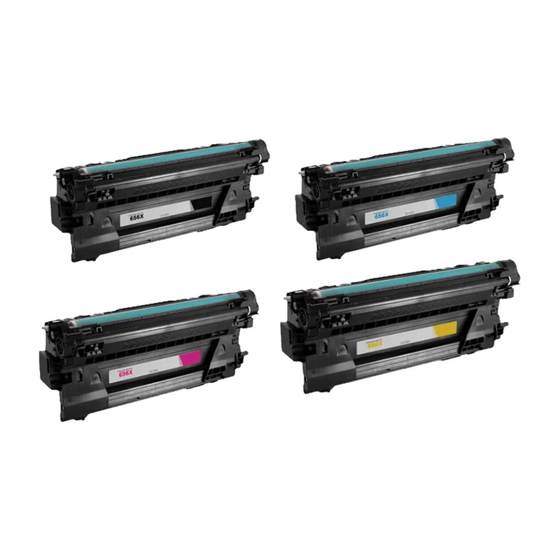 Pack 4 Toners HP 656X: Color LaserJet Enterprise M652, M653
