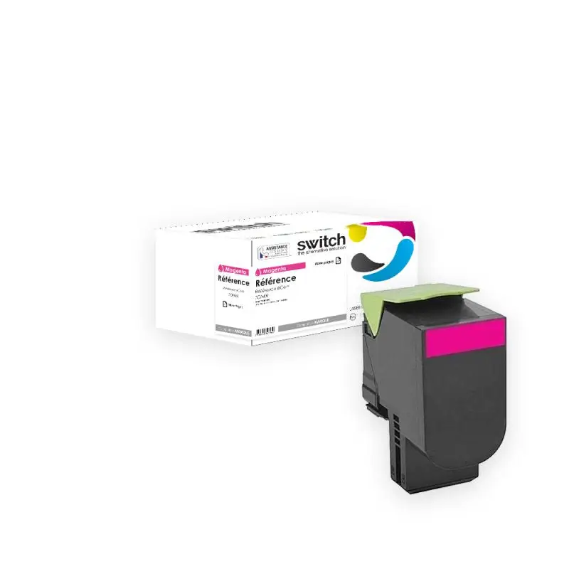 Lexmark CS417 Toner Magenta compatible équivalent à 71B0H30 · Switch
