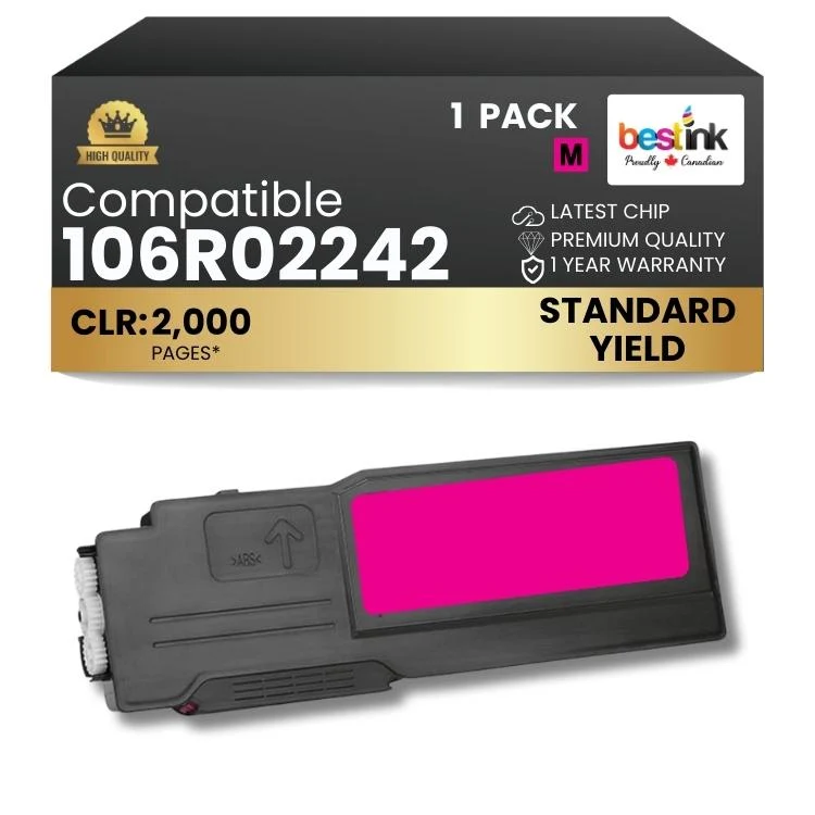 Compatible Xerox 106R02242 Magenta Standard Yield 1 Pack