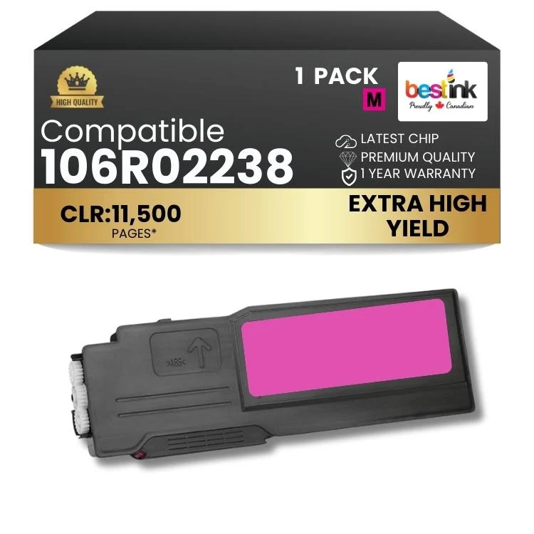 Compatible Xerox 106R02238 Magenta Extra High Yield 1 Pack