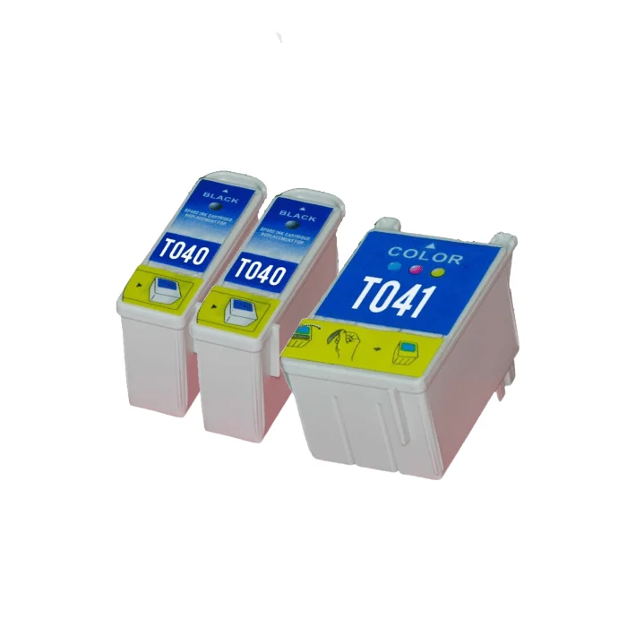 Pack 3 Cartouches Epson T0401/T0410: Stylus C62
