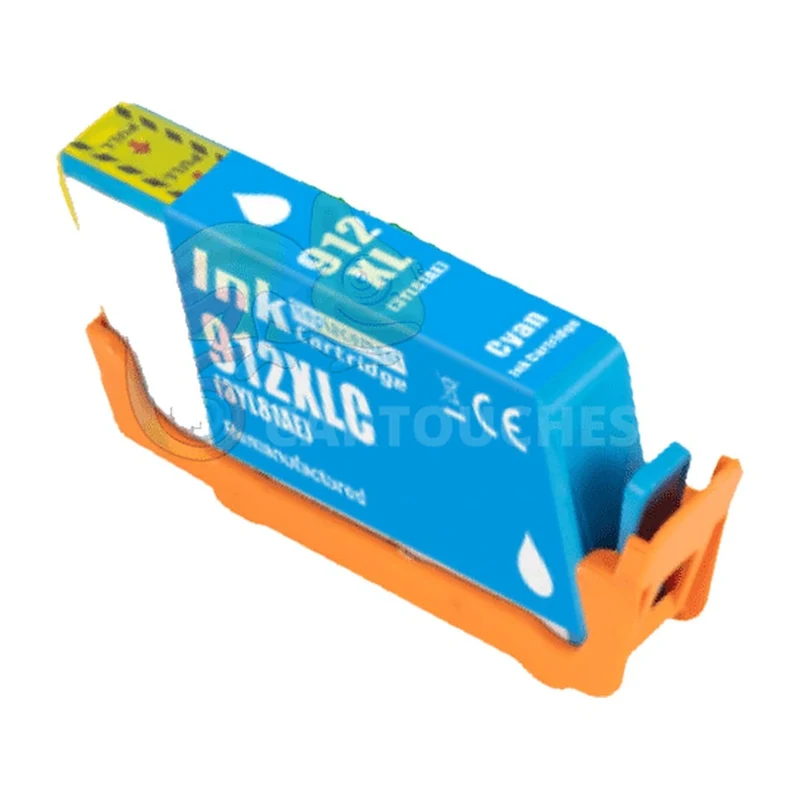 Cartouche HP 912XL Cyan: OfficeJet Pro 8022, 8024