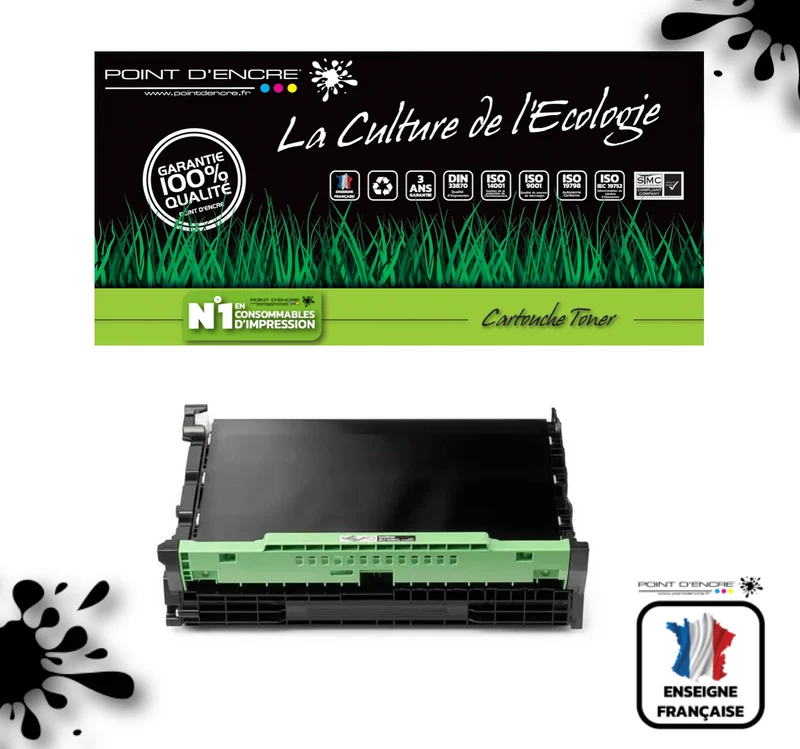 TN248XL / BU229CL - COURROIE D'ENTRAINEMENT - Grande capacité Marque Francaise POINT D'ENCRE pour Imprimantes compatibles Brother (clbr)