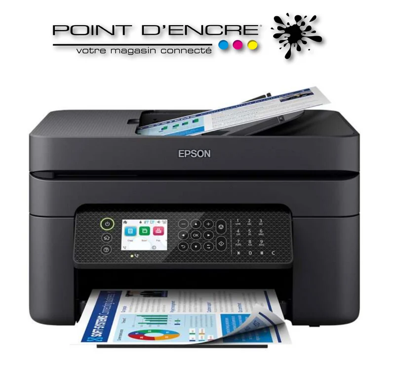 Epson Workforce WF2950DWF - Imprimante multifonction Jet d’Encre A4 - 33 ppm - Recto-verso automatique - EPSON (iep) - 3000 Copies / Mois