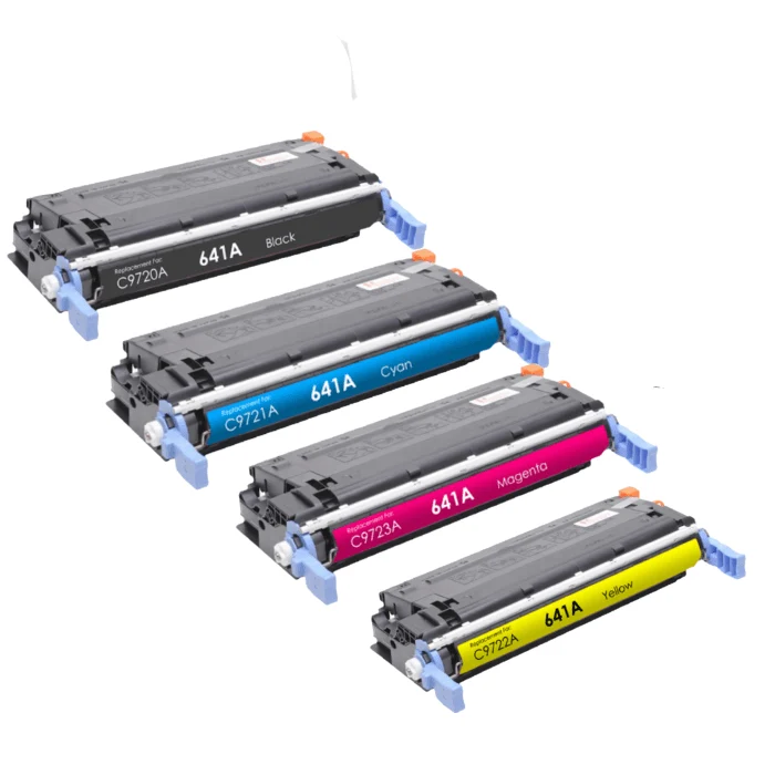 Pack 4 Toners HP 641A: Color LaserJet 4600, 4650 DN