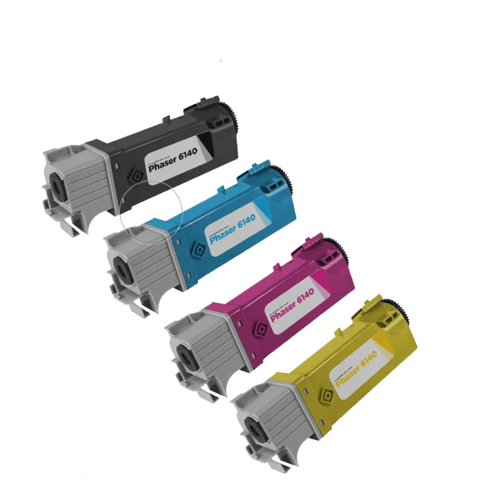 Pack 4 Toners Xerox Phaser 6140: Phaser 6140 DN, 6140 N