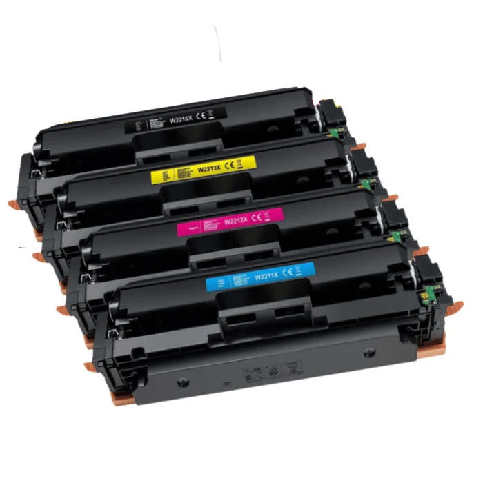 Pack 4 Toners HP 207X: Color LaserJet Pro M255dw, M283fdw
