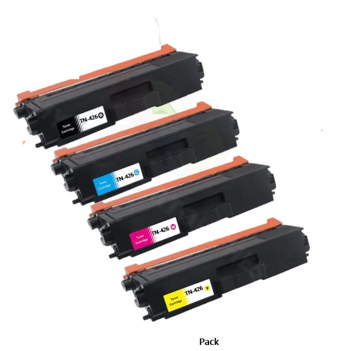 Pack 4 Toners Brother TN-426 — HL-L8360CDW, MFC-L8900CDW