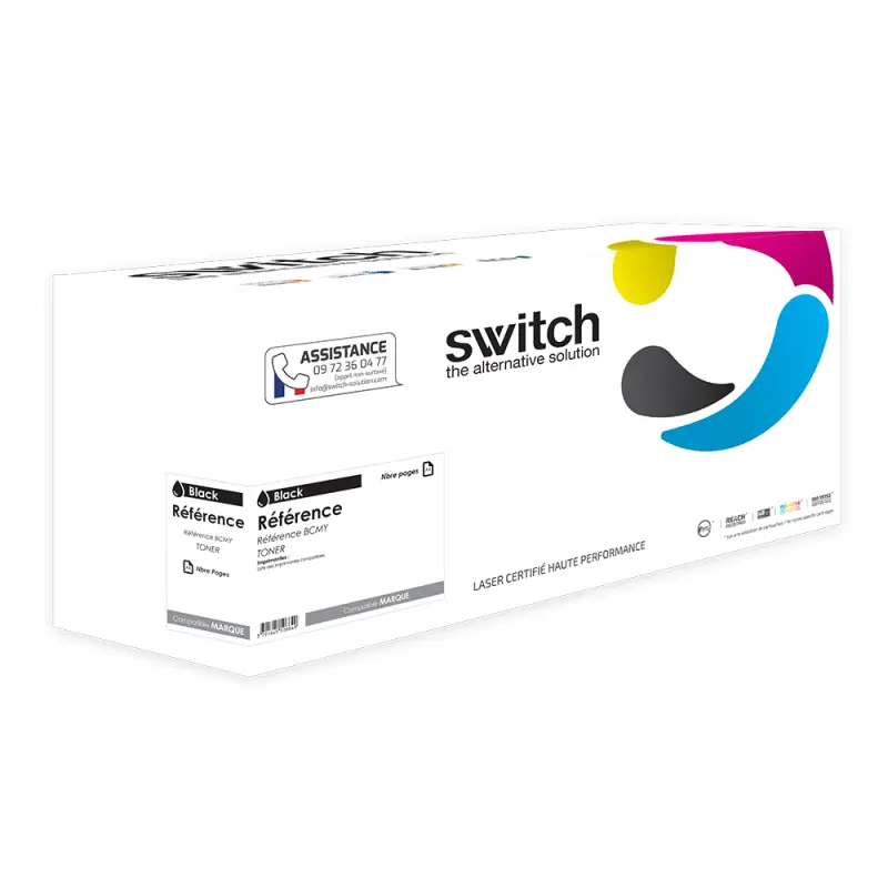 Lexmark 242H Toner Noir compatible équivalent à B242H00 · Switch
