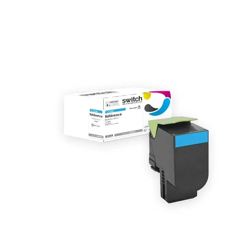 Lexmark 24B6008 Toner Cyan compatible · Switch