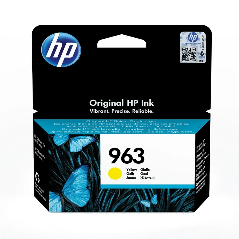 Cartouche d'encre couleur d'origine HP 963 jaune - 3JA25AE