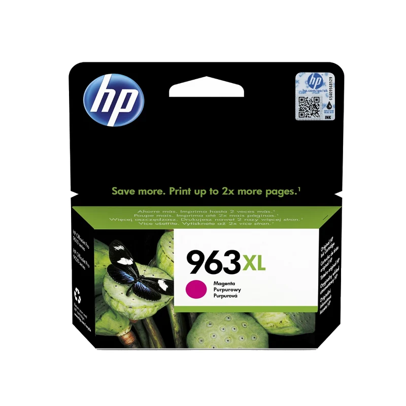 Cartouche d'encre couleur d'origine HP 963XL magenta - 3JA28AE