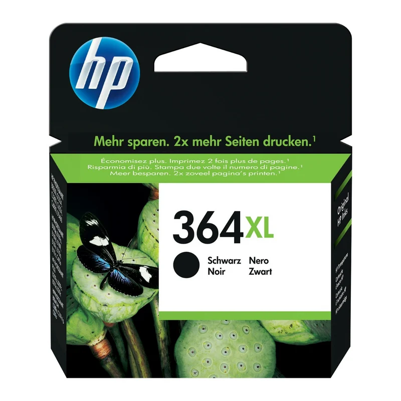 Cartouches d'encre noir d'origine HP 364XL - CN684EE