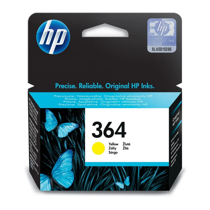 Cartouches d'encre jaune d'origine HP 364 - CB320EE
