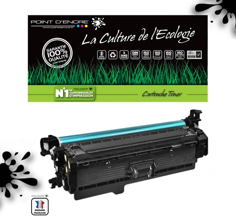 201X / CF400X - NOIR - Grande capacité Marque Francaise POINT D'ENCRE pour Imprimantes compatibles HP (clhp)