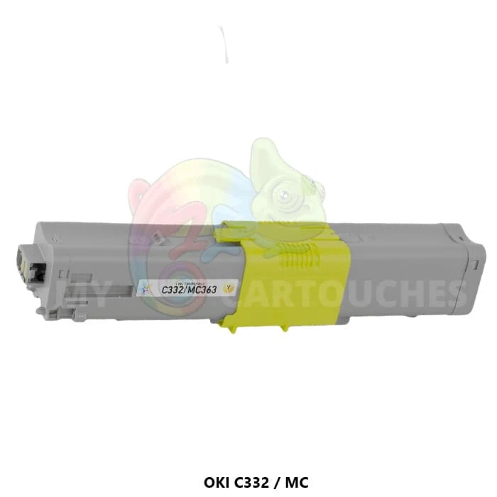 Toner OKI C332 Jaune 46508709: C332 DN, MC363 DN