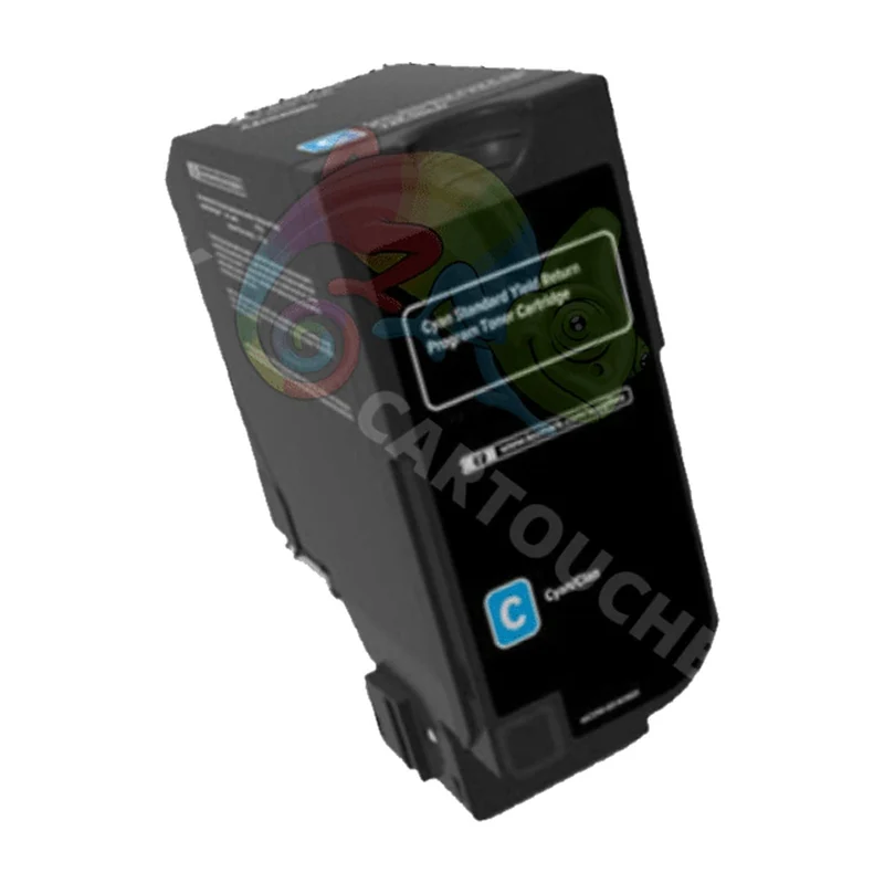 Toner Cyan Laser Compatible pour Lexmark CS720 / CS725 / CX725 ( 74C2SC0 )