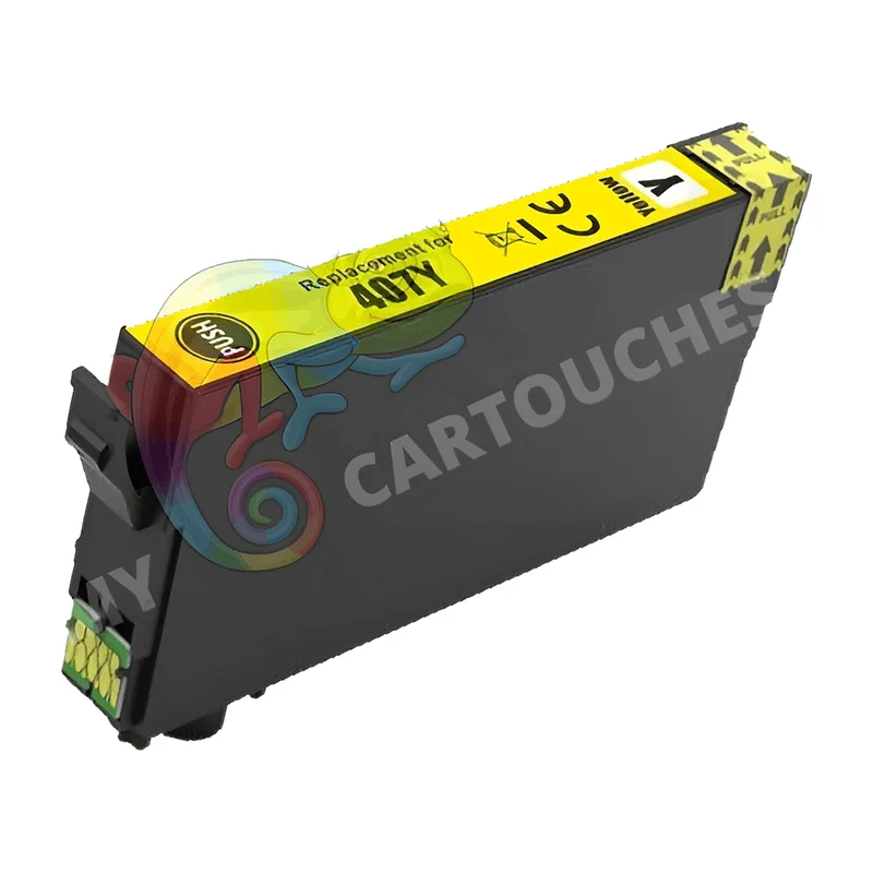 Cartouche Epson 407 Jaune: WorkForce Pro WF-4745 DTWF