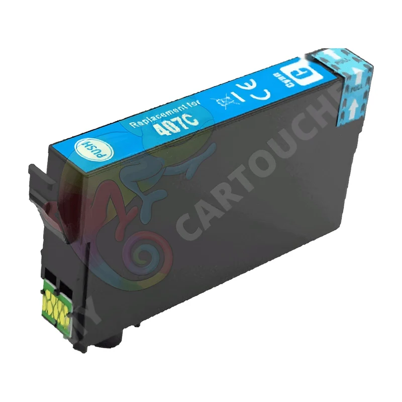 Cartouche Epson 407 Cyan: WorkForce Pro WF-4745 DTWF