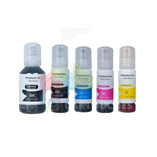Pack 5 Flacons Encre Epson 105/106 EcoTank — ET-7700, ET-7750