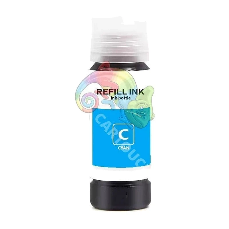 Flacon d'encre Epson ECO-TANK 114 Cyan (C13T07B240) Compatible