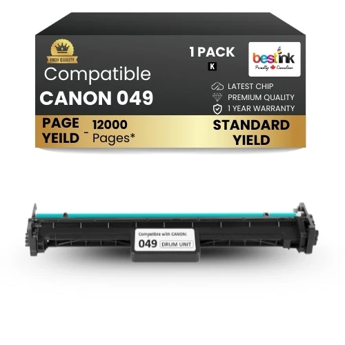 CANON 049 Compatible Drum Unit Black ( 1 Pack ) Standard Yield