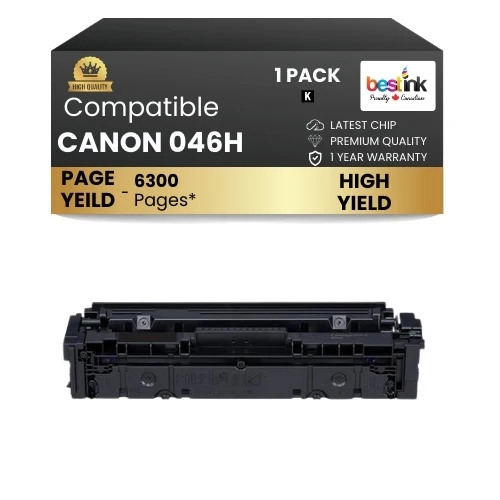 Canon 046H Comaptible Toner Cartridge Black ( 1 Pack ) High Yield